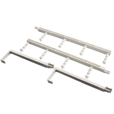 White High Quality Wind Deflector No Punching Easy