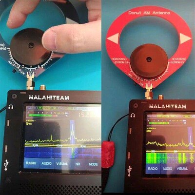 Circular Antenna AM MW/SW Small Donut Antenna 4MHz-24MHz
