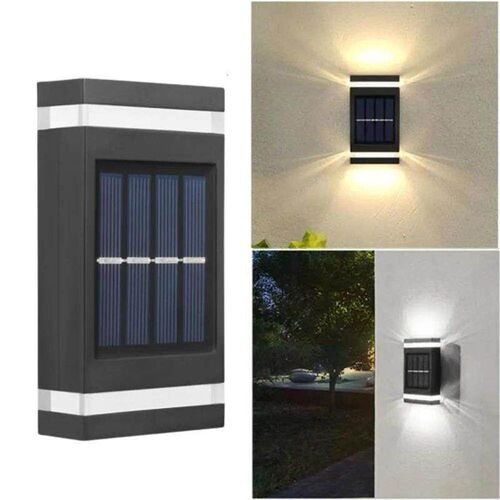Solar Wall Lamp Outdoor Waterproof Solar Powered Light UP an