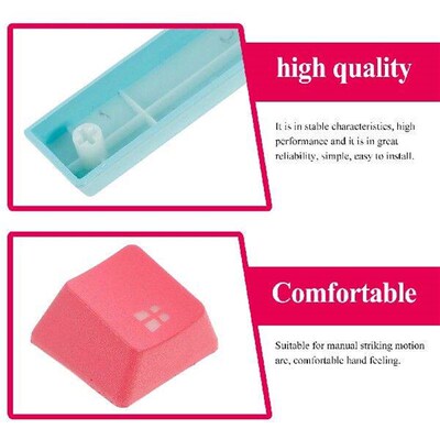 8 Pcs 8-key Supplementary Keycap Mechanical Caps Computer