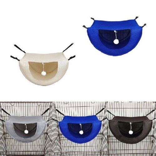 Hangable Cat Hammock Bed Summer Breathable Sleeping Bed for