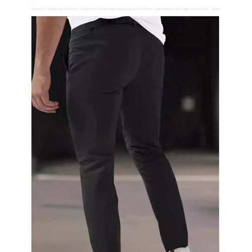 2025 Hot Sale Mens Solid lor Tight Pocket Zipper Casual Sli