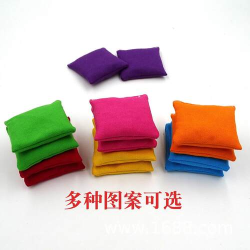 10Pcs Bean Bags Toss Game Bean Bag Toss Game Supplies Small1
