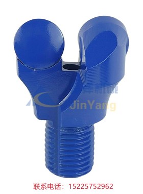 硬岩锚杆机钻头锚索两翼整片28 30 32金刚石复合片pdc钻支护顶B19