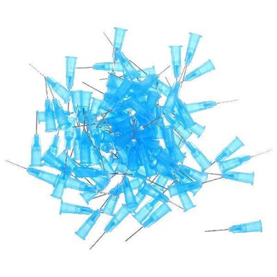 100 Pcs Dispensing Needle Industrial Dispenser Tip Reusable