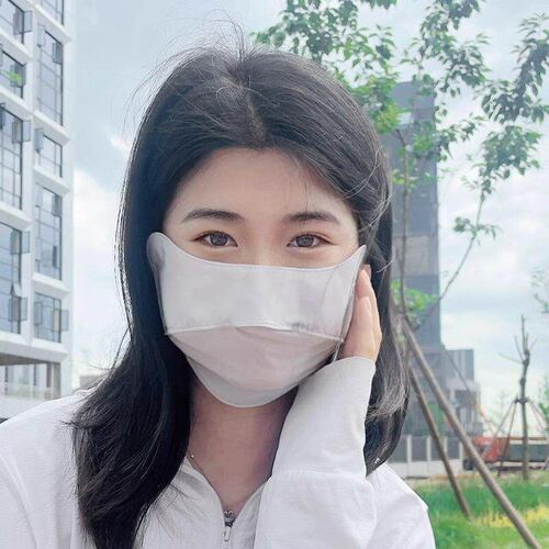 Summer UV Protection Face Mask - Unisex Ice Silk Breathable