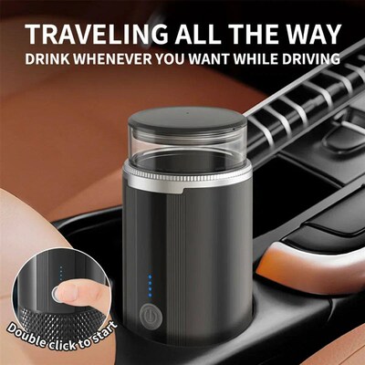 TINSOL Portable Coffee Maker Electric Capsule Grind Coffee B