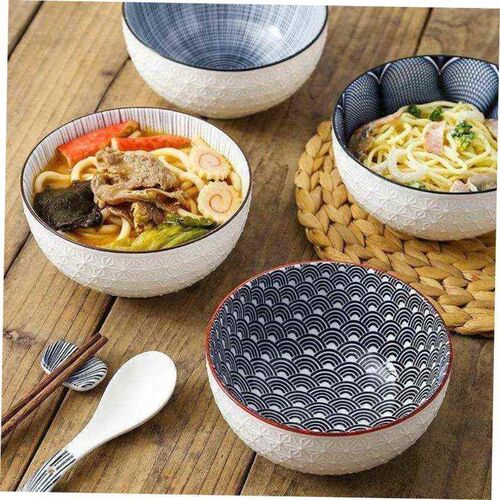 Nordic style 6 inch soup bowl restaurant ramen salad bowl