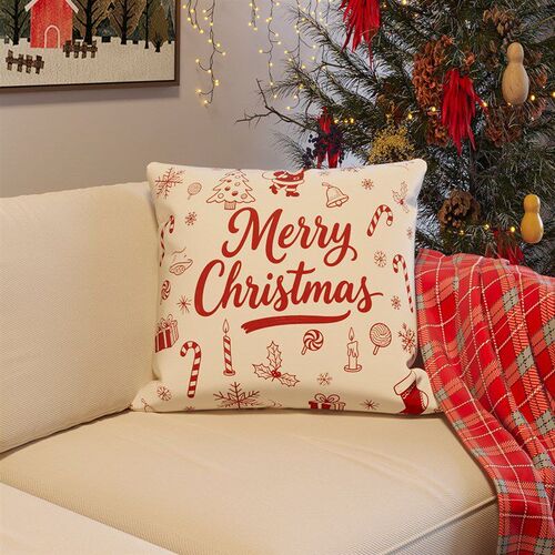 Nordic Christmas Pillow Cover Fashionable Cushion Sofa Decor