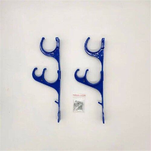2x Swimming Pool Hook Garden Hanger For Telescoping Pole