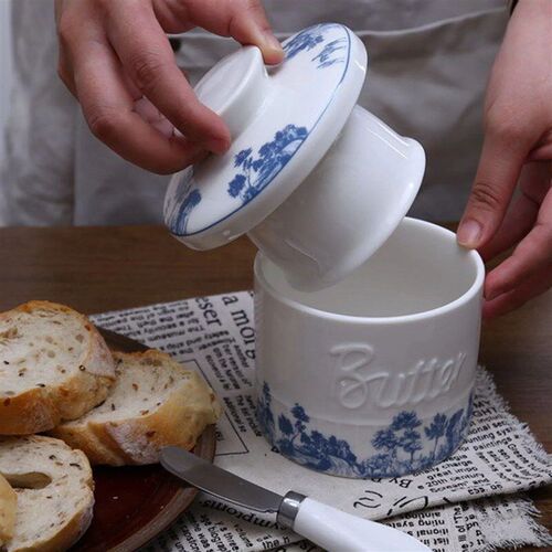Butter Container French Butter Dish Housewarming Gift for Br