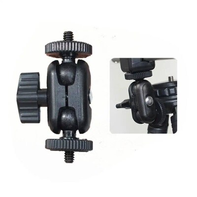 Double Ball Heads Magic Arm 15mm Ball 360 1/4screw Light