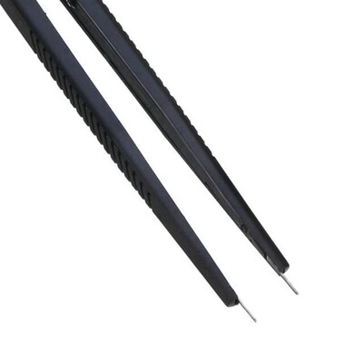 1pc Antislip SMD Test Tweezers Meter Clip Probes 15x1.8x1.5c