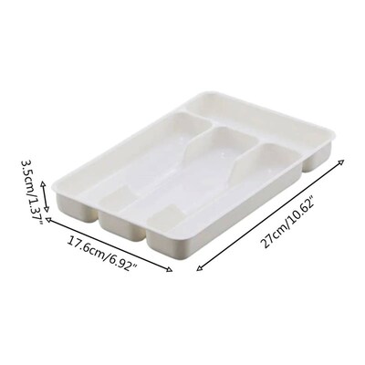 Kitchen Tools Drawer Organizer Tray Spoon Forks Cutlery Sepa