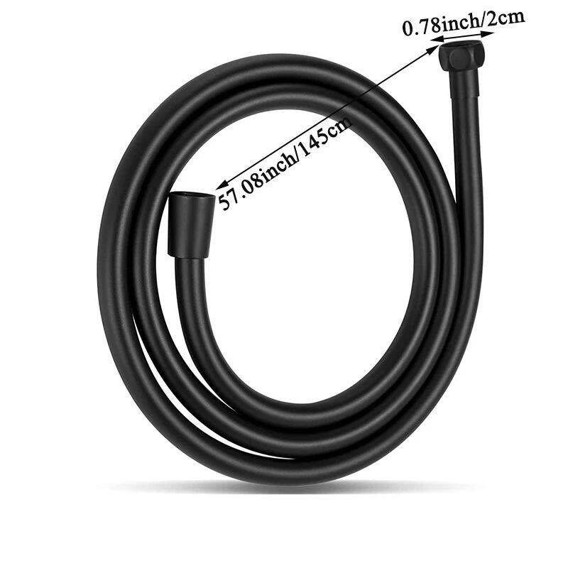 Bourdillat Black/Silver/Glod SS304 Bathroom Shower Hose Hand图片