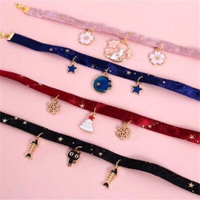 Cat Collar Elasticity Safe Great Decoration Dog Cat Collar