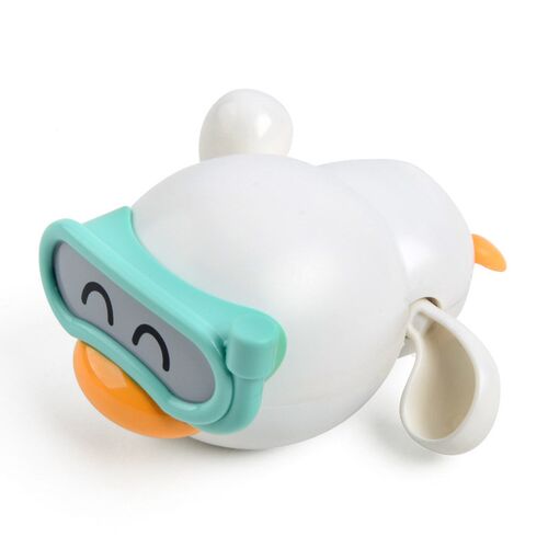 Cute Baby Clockwork Little Yellow Duck Baby Bath Toys Childr