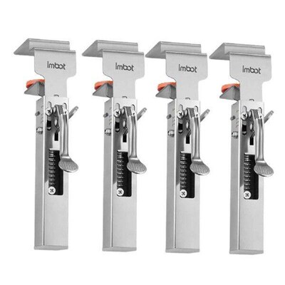 4Pcs Adjustable Drawer Fixing Clamp Fixing Clip Premium