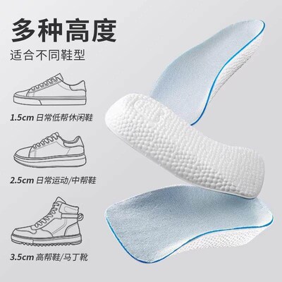Arch Support Height-Increasing Insoles for Summer, Womens I