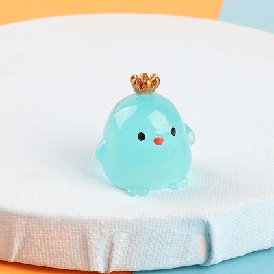 Car Crown Glow Chicken Decorative Ornaments Interior organis