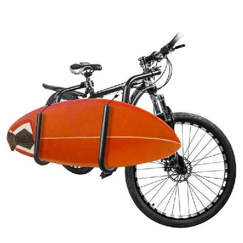 Portable Bicycle Surfboard Rack Bike Surfing Board Carrier
