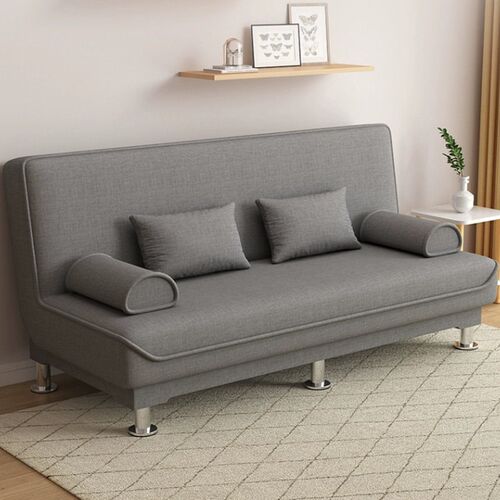 Small Apartment Sofa Bed Modern Simple Double Fabric Sofa Li