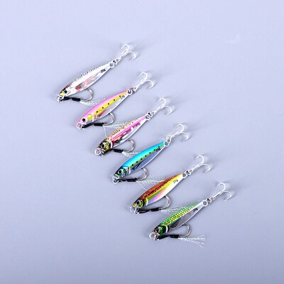 Sea fishing Slow Jig Metal Jigging Spoon Laser Artificial Ba