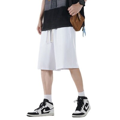 orts Mens Loose Large Size Cotton Five-point Pants Mens av