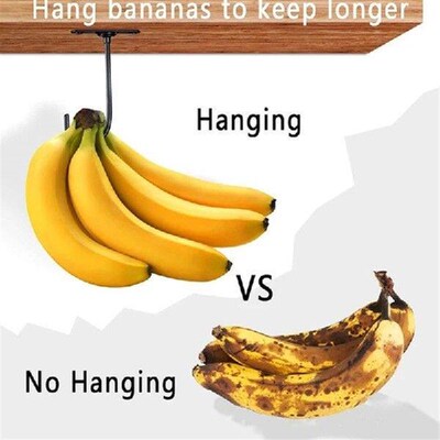 Banana Holder Hook Keep Bananas Under Cabinet Hook Bananas