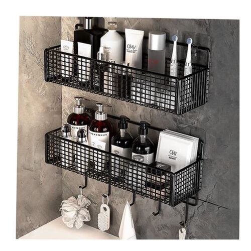 Bathroom shelf.Wallmount Multilay storage shelves punch-free