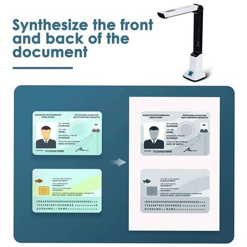 New Portable High-Definition Scanner, Document a with Real-T