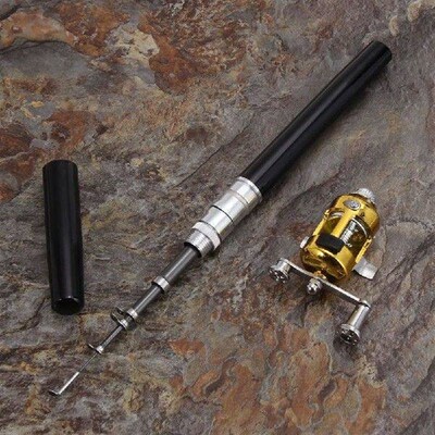 Pole Reel Combos Outdoor Fishing Accessory Multicolor