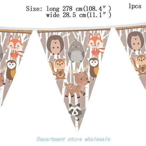 gift boutique woodland animal creatures ableware 7inch plat