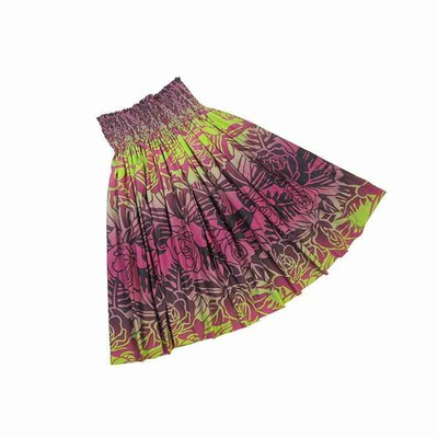 Hawaiian Dance Skirt Skirt Holiday Beach Travel Linen Skirt