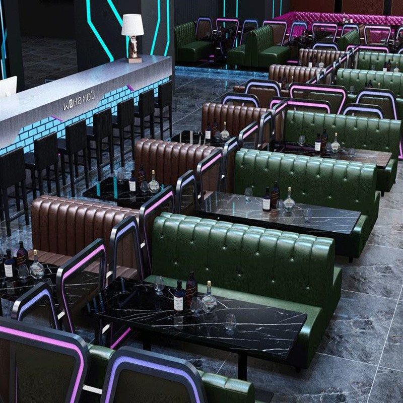 复古工业风酒吧沙发桌椅音乐小清吧酒馆咖啡厅奶茶店卡座定制,住宅家具,岩板餐桌,淘宝优惠券,粉丝福利购,淘宝优惠卷