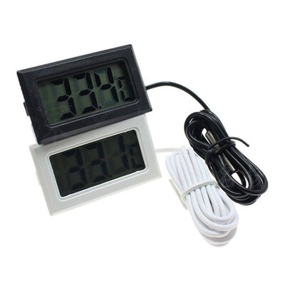 1~20PCS Mini LCD Digital Thermometer Aquarium Car Water Bath