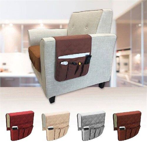 Waterproof Sofa Chair Arm Rest Storage Bag Bedside Couch