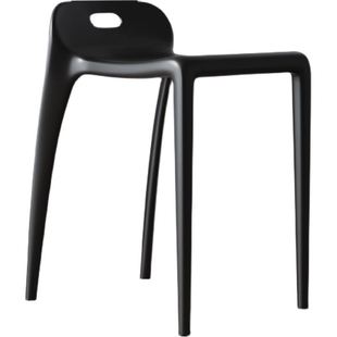 钻熟胶塑料矮靠背学生书桌椅子朔料家用坐高cm厘米公分高加