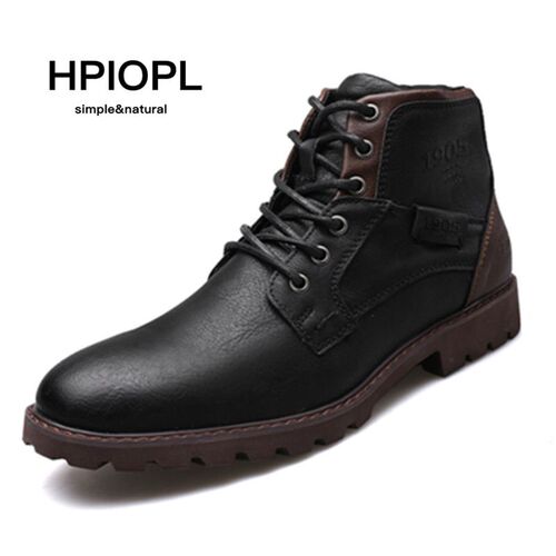 3998 Martin Boots Mens Boots Large Size Zipper Short Boots