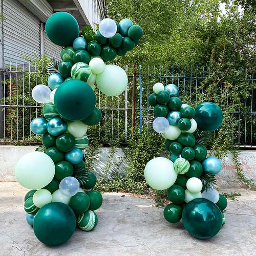 Engagement wedding wine red balloon balloon set arch birthda