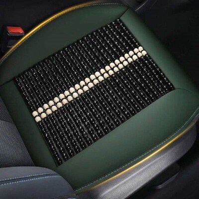 Cooling Car Chair Beaded Seat Covers Breathable Seat