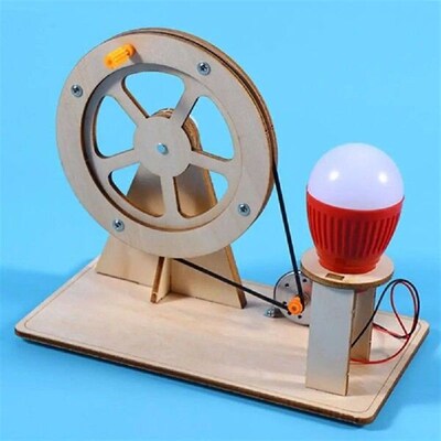 Manual Generator Toy Kit Laboratory DIY Puzzle Manual