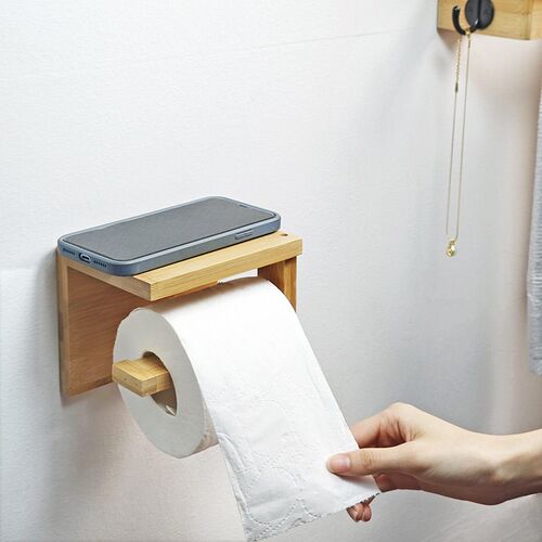 Nordic Minimalist Punch-free Tissue Holder Toilet Roll Paper