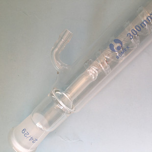 200 300 00mm19 标准口回流 玻璃球形直型蛇形冷凝管