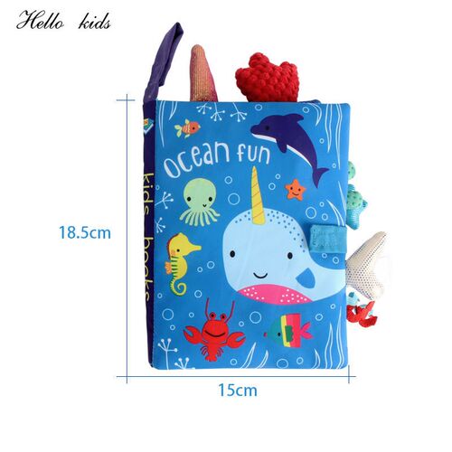 Kidsbooks Baby Early Learning Tearing Tail Cloth Book Parent
