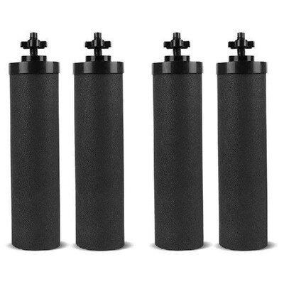 【Berserkk】4X Black Replacement Water Filter,Replacement