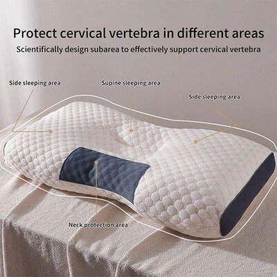 New Neck Pillow Help Sleep And Protect The Neck Cervical Ort