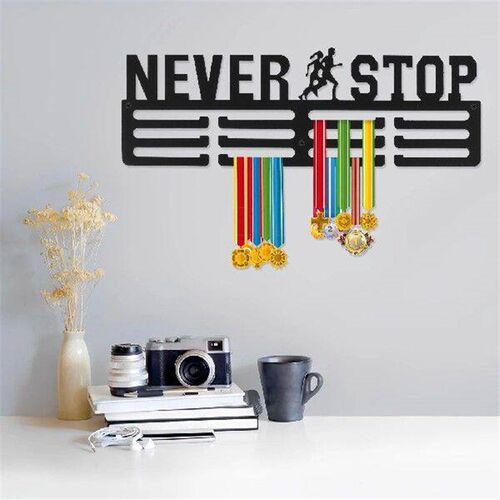 Medal Display Hanger Wall Mounted Iron Medal Display Rack