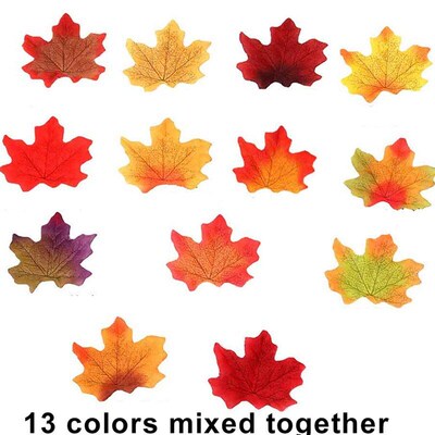 Fall Leaves Fake Fall Decorations,Halloween&Christmas Decor