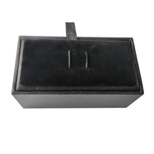 French high-end mens Cufflinks box black red Cufflinks Gift